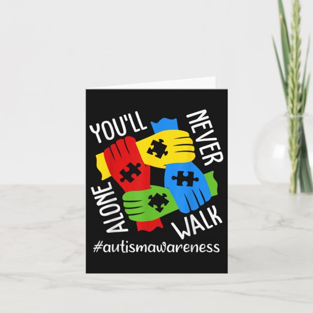 Ensam Pussel Youll - puzzle Youll - stöd för ökad  Kort (Framsida)