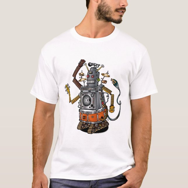 Ensam robot för idé 263 tee (Framsida)