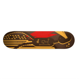 Ensam robot skateboard bräda 20,5 cm