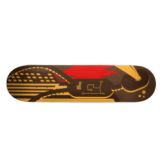 Ensam robot skateboard bräda 20,5 cm