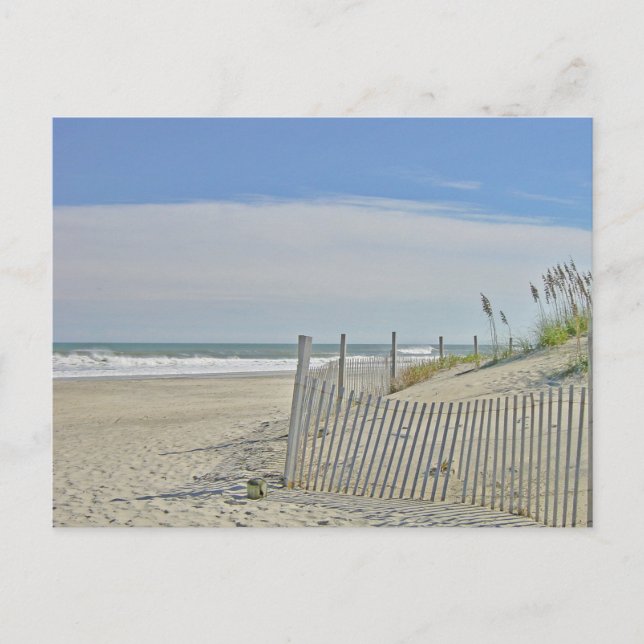 ensam strand vykort (Framsida)