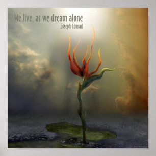 Ensam Surreal Digital Art Poster