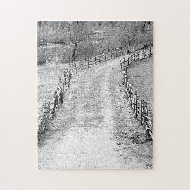 ensam väg pussel (Vertikal)