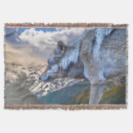 ENSAM VARG ÖVERHERRE AV FRIHET FILT