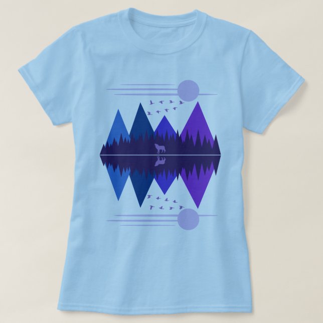 Ensam Varg T-shirt (Design framsida)