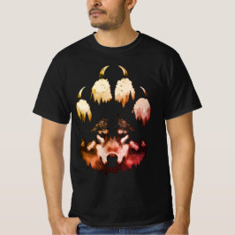 Ensam Varg. Vild Själ T Shirt