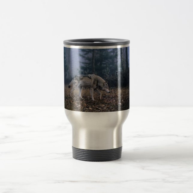 Ensam vargtravel mug resemugg (Center)
