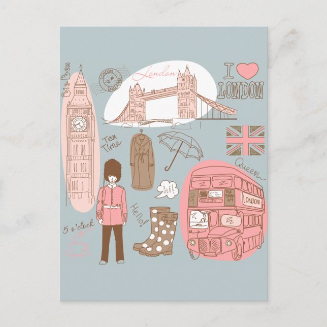 ensam vykort (Framsida)