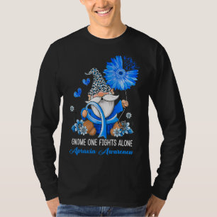 Ensamen för nome One Fights Ribbon Apraxia Awarene T Shirt