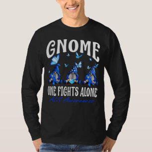 Ensamen Gnome One Fights ALS Awareness T Shirt