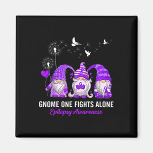 Ensamen Gnomes One Fight Epilepsy Awareness Magnet