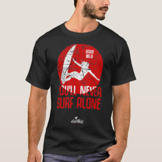 ensamen surfa aldrig t shirt