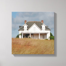 Ensamhemmet i Fält Canvastryck