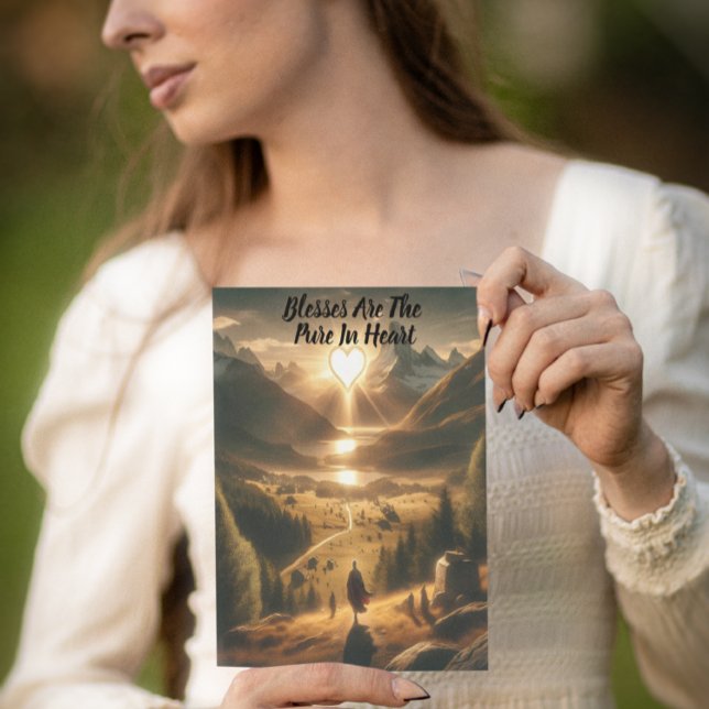 Ensamhet Bland Berg Vykort (Skapare uppladdad)