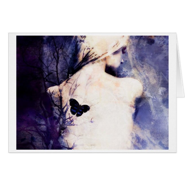 ensamhetkort hälsningskort (Framsidan Horizontal)