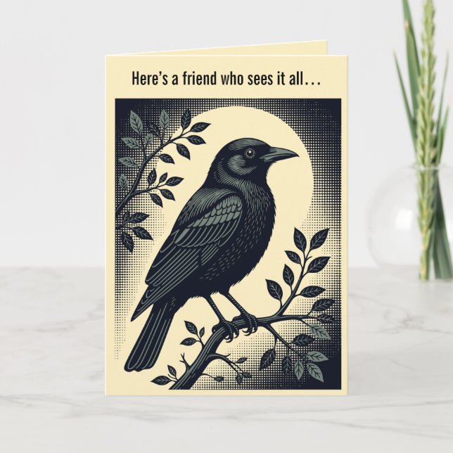 Ensamlhetens Väktare Korpen Kort (Framsida)