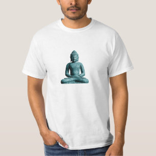Ensamma Buddha - värdera T-tröja T-shirt
