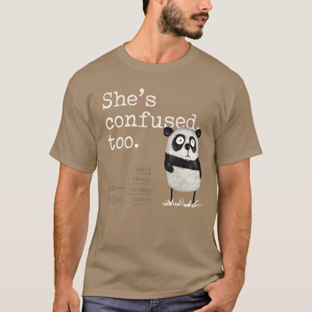 Ensamma djur Zoe T Shirt (Framsida)