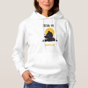 Ensamma Ninja Samuraj Konst Design T Shirt