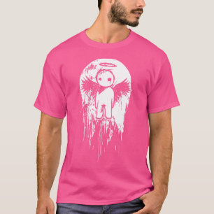 Ensamma sorgsna emo gotiska ängel 1 t shirt