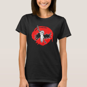 Ensamma Sorgsna Emo Gotiska Ängel T Shirt