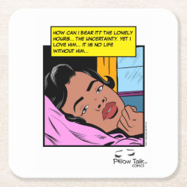 Ensamma timmars reflektion Alla hjärtans dag Roman Underlägg Papper Kvadrat