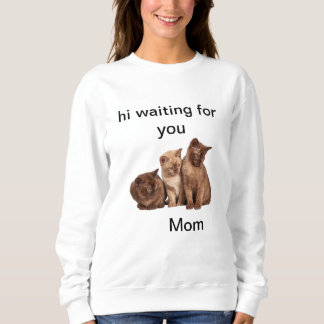 ensamma ungar som väntar på mamma t shirt