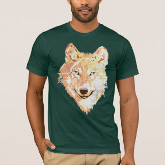 Ensamma vargens konst t shirt