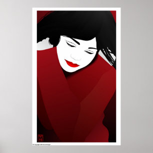 Ensamt Poster