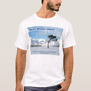 Ensamt träd, holländsk hamn, Alaska T Shirt