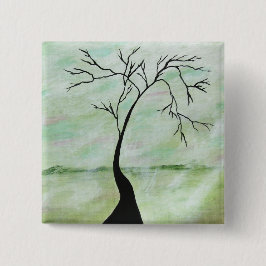 Ensamt väntade jag abstrakt landskap det konst knapp