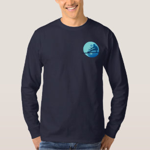 Ensamvargar - Half Moon Bay (blått) T Shirt