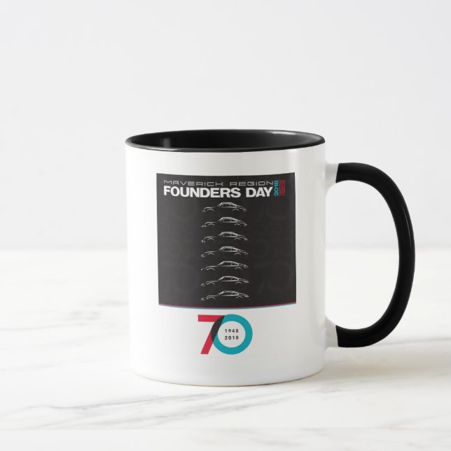 Ensamvargen strandar dagkaffemuggen mugg (Höger)