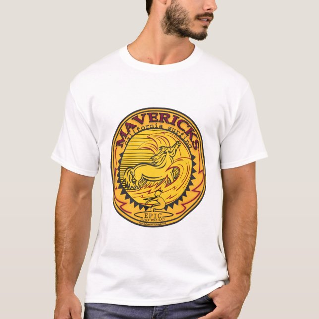 ENSAMVARGHALF MOON BAYKALIFORNIEN SURFA T-SHIRT (Framsida)