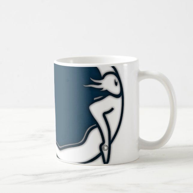 Ensamvargmugg (11oz) kaffemugg (Höger)