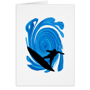 Ensamvargresning Hälsningskort