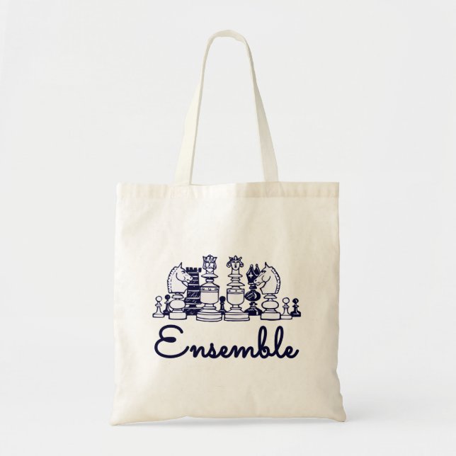 Ensemble Tote Bag Tygkasse (Framsidan)