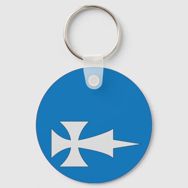 Enseña de Aragón, Cruz de Iñigo Arista Nyckelring (Framsida)