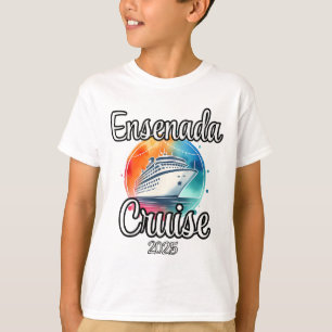 Ensenada-kryssning 2025 Matchande familjesemester T Shirt