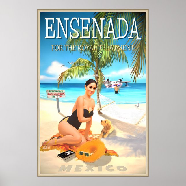 Ensenada Mexiko Baja California Resa Poster (Framsidan)
