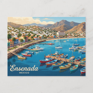 Ensenada Mexiko Vykort