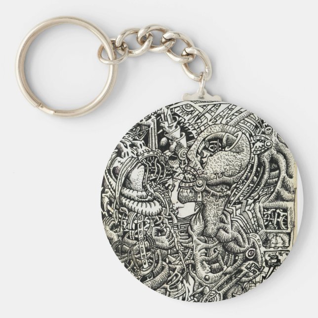 Ensidig konkurrens, av Brian Benson Nyckelring (Framsidan)