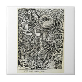 Ensidig konkurrens kakelplatta