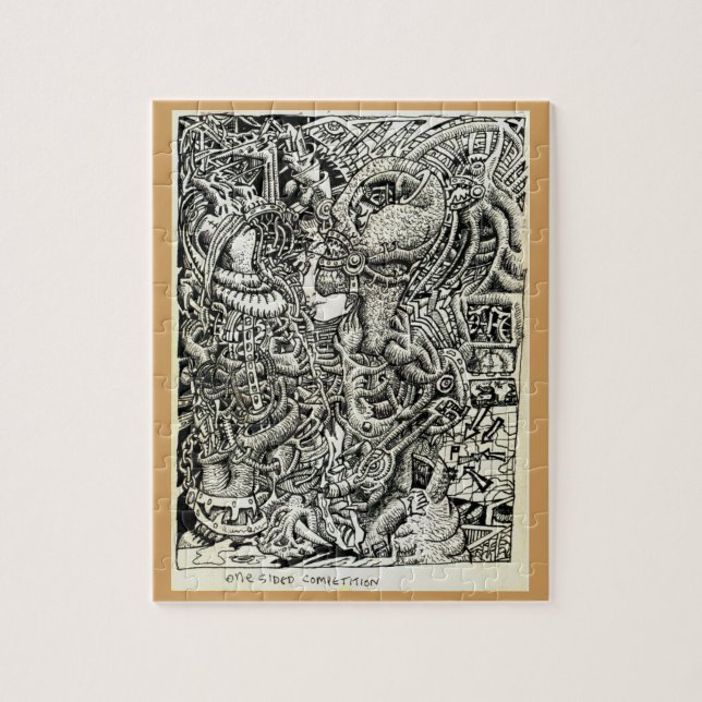 Ensidig konkurrens pussel (Vertikal)