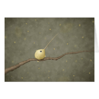 Ensifera ensifera (denfakturerade hummingbirden) hälsningskort
