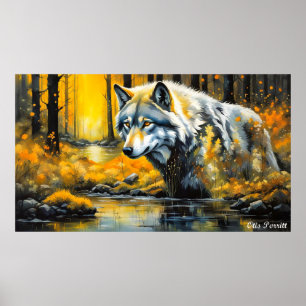 ENSKILD VARG 2 POSTER