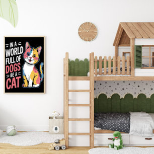 Enskilt Kattdjur Poster