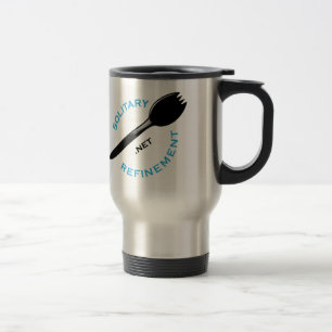 Enslig förfiningtravel mug resemugg