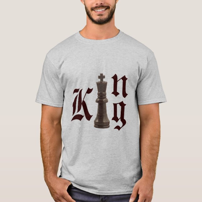 Enslig kung t shirt (Framsida)