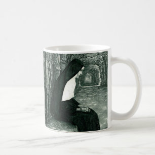enslig nunna kaffemugg